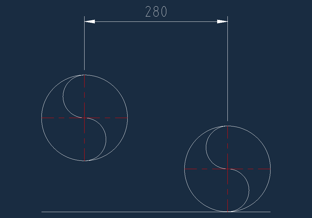 pipe drawing with default layers on